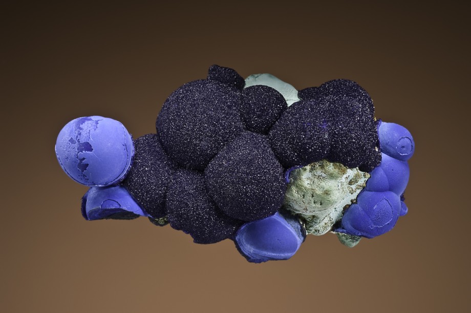 azurite : cu3(co3)2(oh)2, malachite : cu2(co3)(oh)2