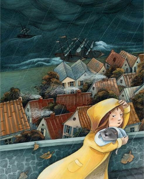 英国插画家livia coloji作品.