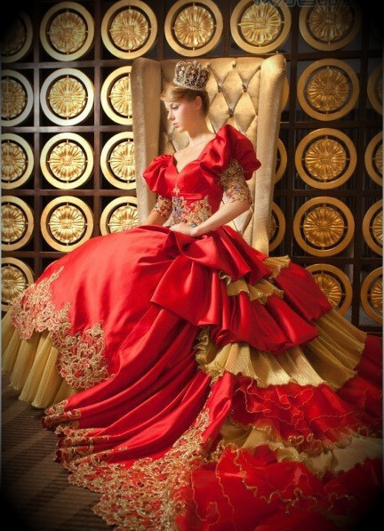 华丽丽的宫廷装,大爱