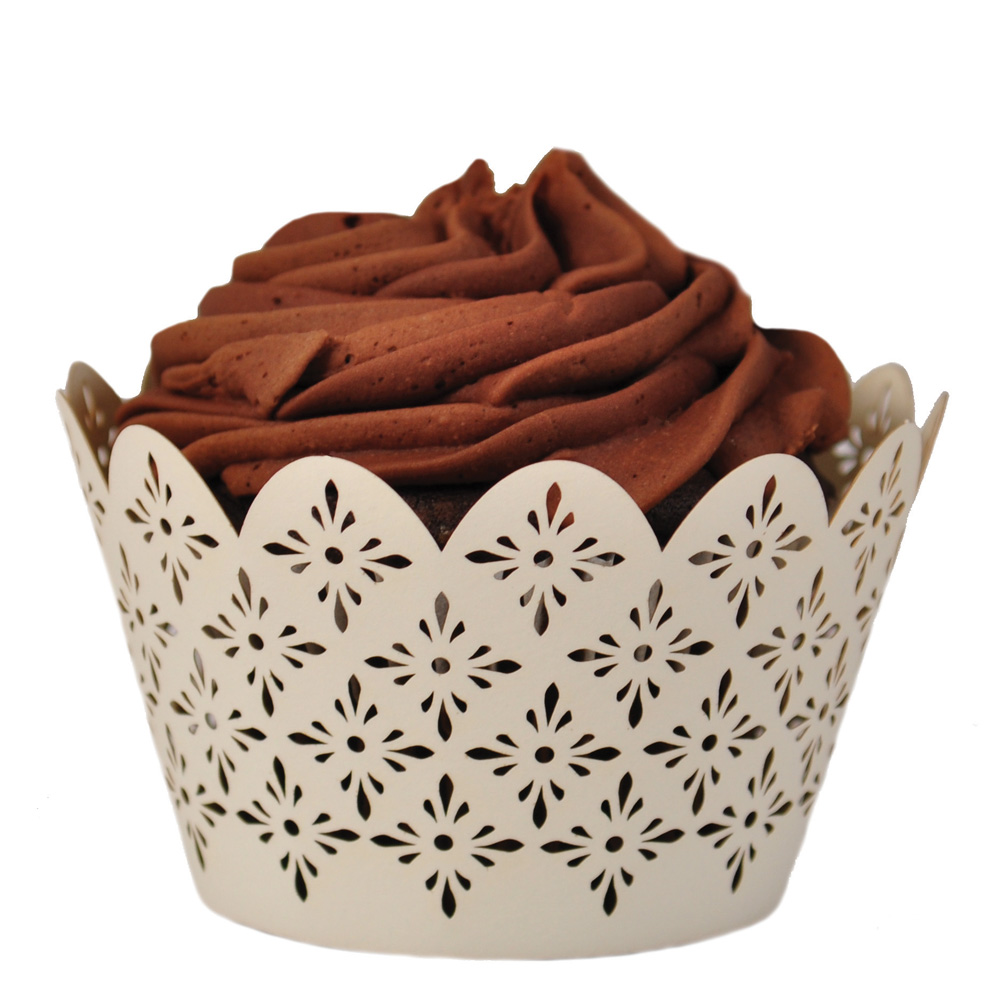 fleur de lis cupcake wrapper