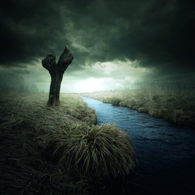 忘川河 无边的荒芜与寂寥