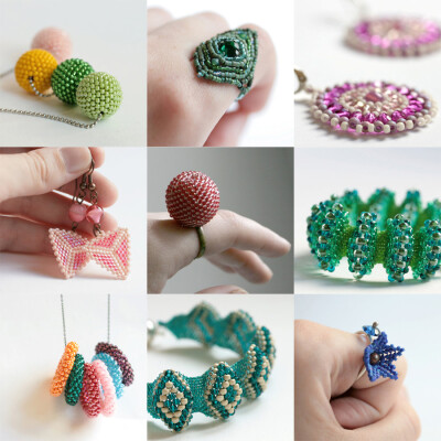 华丽的手工串珠