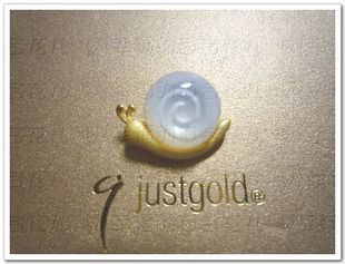 {全新现货 justgold 贝母蜗牛 吊坠-淘 去看看