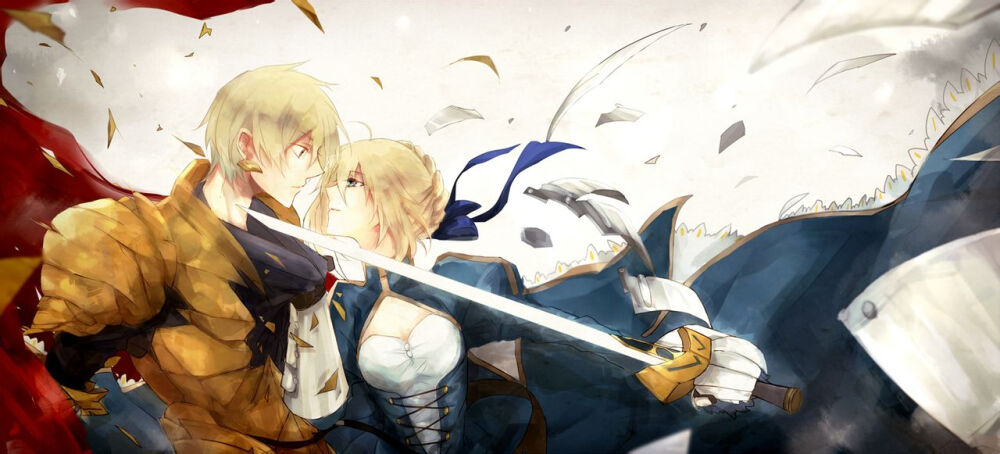 fate/zero 双王 saber archer