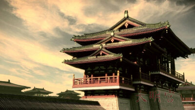 【美丽的中国】大明宫,唐代长安城禁苑,位于城东北部的龙首原,是唐