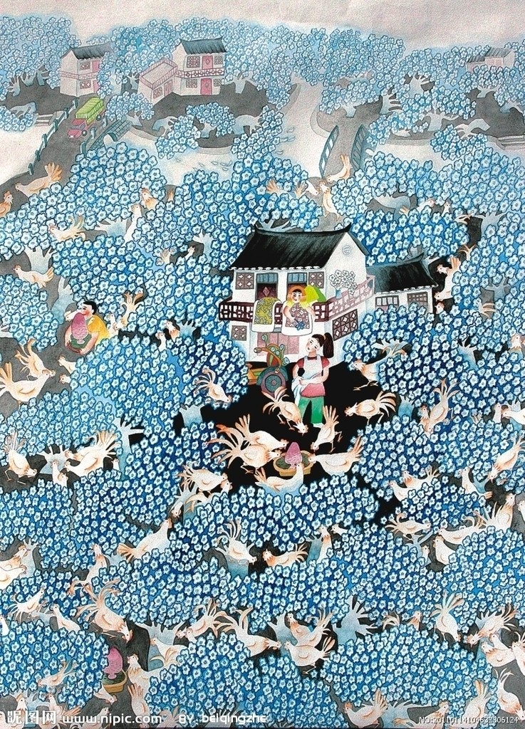 农民画
