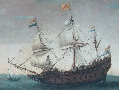 航海日记重型盖伦帆船图片
