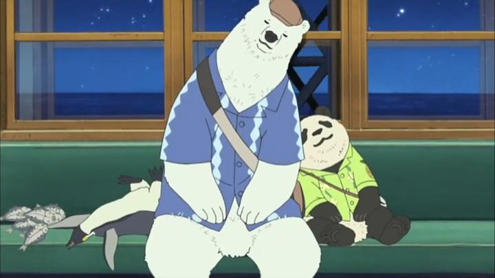【白熊咖啡厅】好和谐的画面