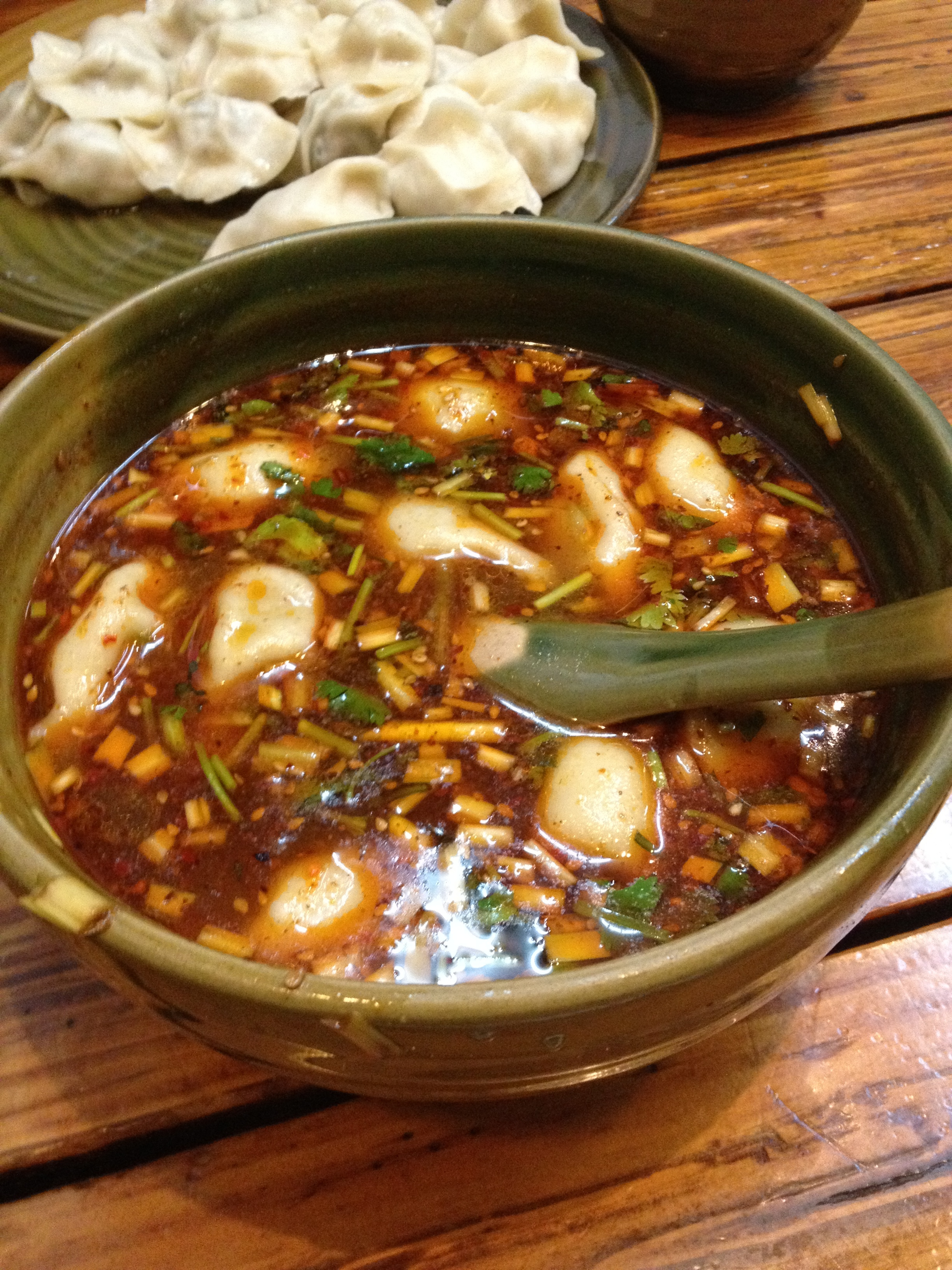 河南酸汤水饺图片
