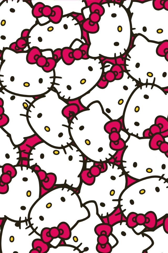 hello kitty with red bow