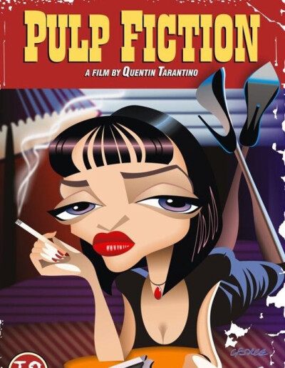 乌玛·瑟曼《低俗小说》 乌玛·瑟曼不仅是昆汀的女神,也是无数cult片