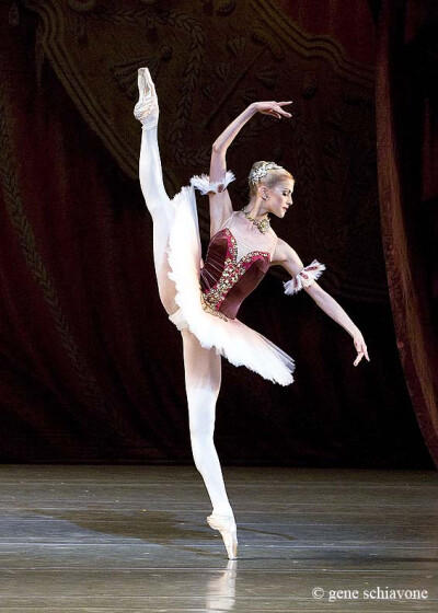 alina somova in the paquita grand pas photo by gene schiavone.