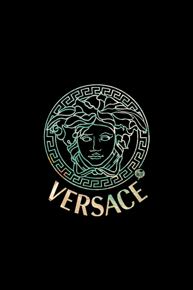 versace 范思哲 花色logo iphone壁纸【顾晓城】