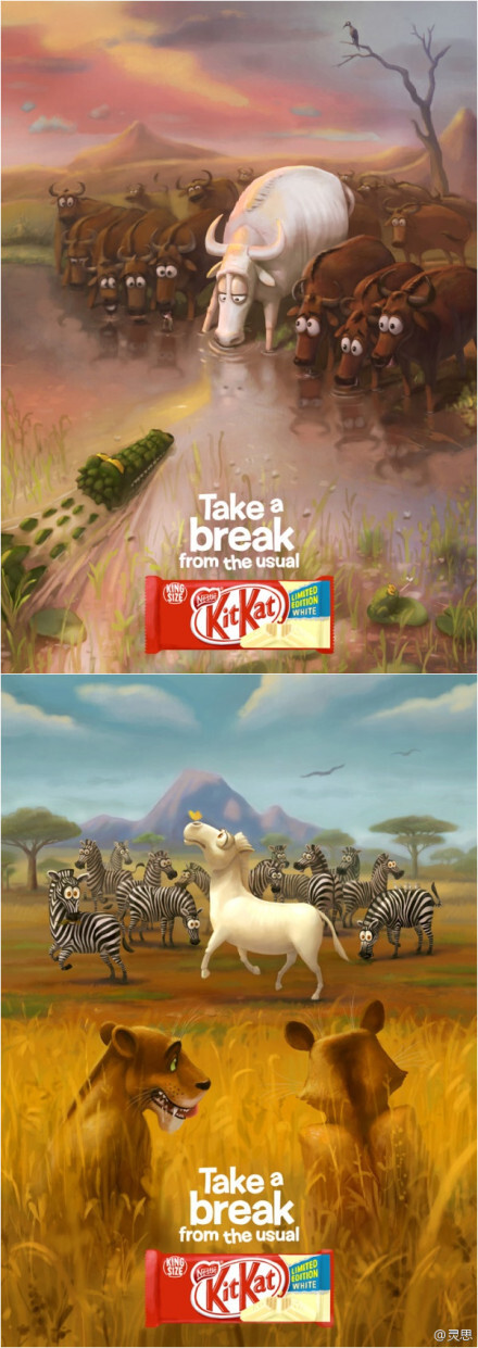 kitkat广告图片