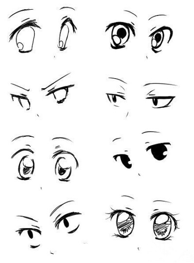 30个卡通眼睛的画法参考】~需要的童… 0 166 丘四饼_  发布到  五官