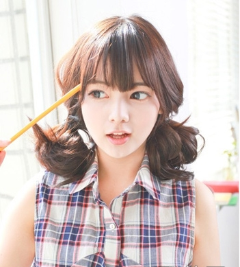 韩式可爱发型甜美少女百分百