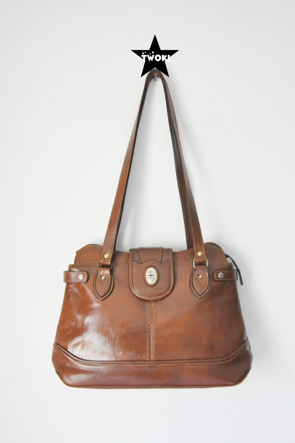 vintage复古着墨小鸟logo头层软牛皮复古包单肩包大包-淘宝网