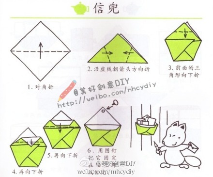 收纳袋的折法图片