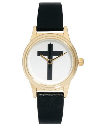 十字架装饰手表