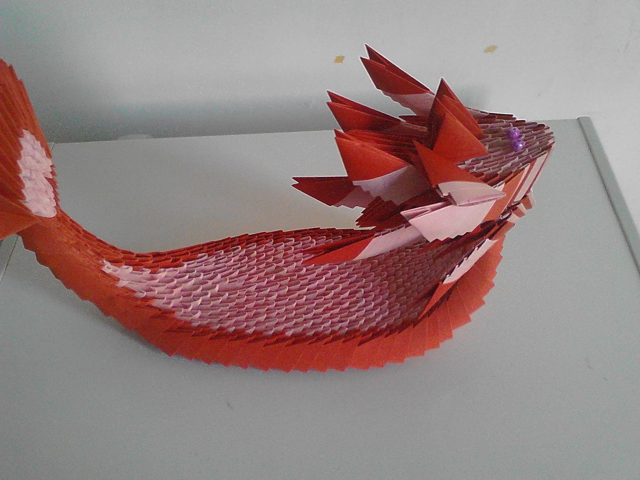 三角插龙舟,这个还少一个帆,完整的图没了,将就一下啦