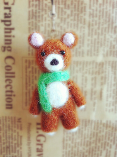 羊毛毡戳戳乐 成品 —— 猩猩妈妈的手工小铺