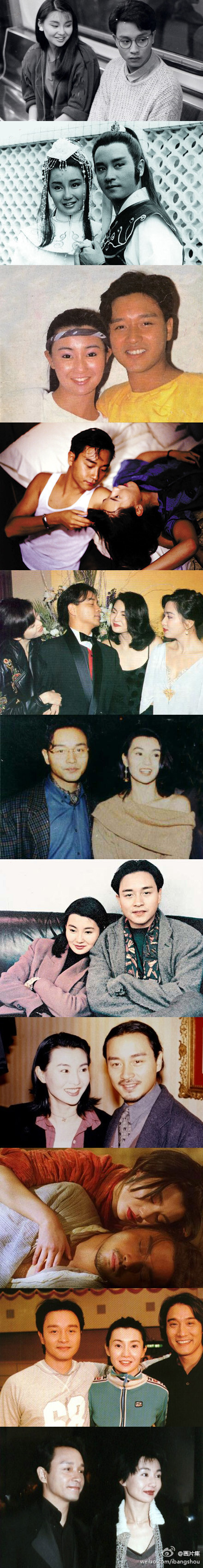 旧时光里的美人,张国荣和张曼玉.