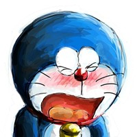 机器猫头像