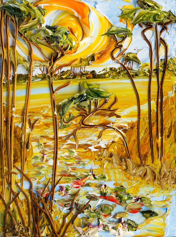 justin gaffrey的超酷立体油画