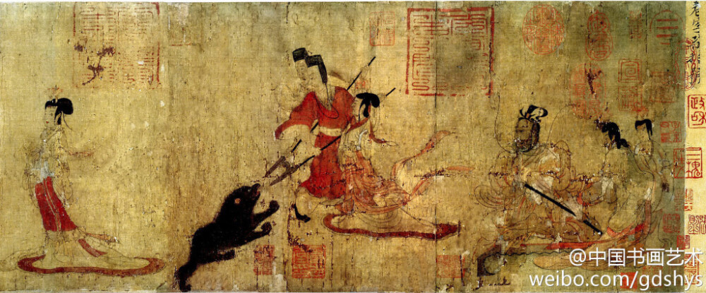 在圆明园,1860年"火烧圆明园"后被掠夺并流失海外,现收藏于大英博物馆