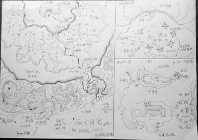 盗墓笔记古墓地图