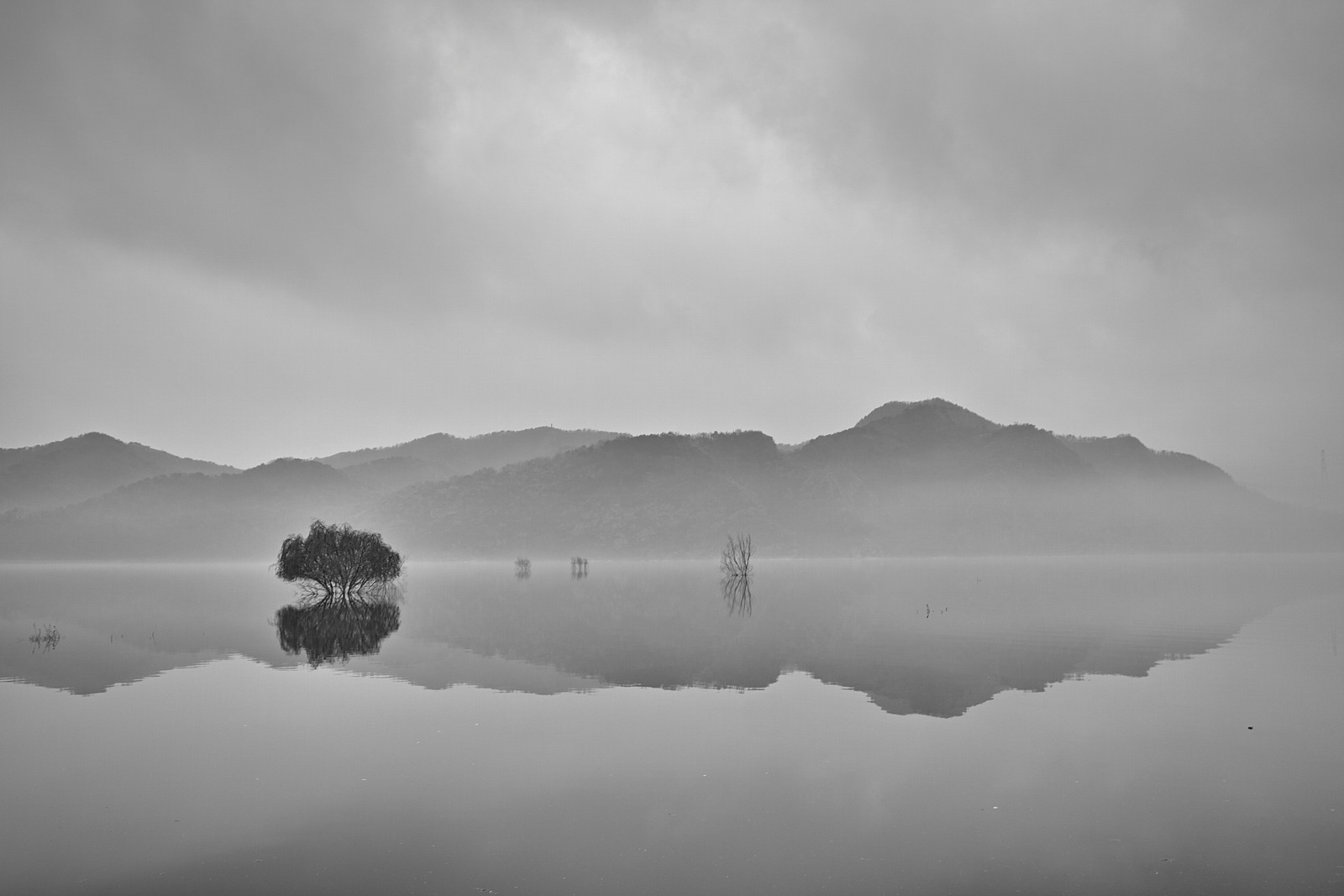 大连市西山水库,也有如此美景