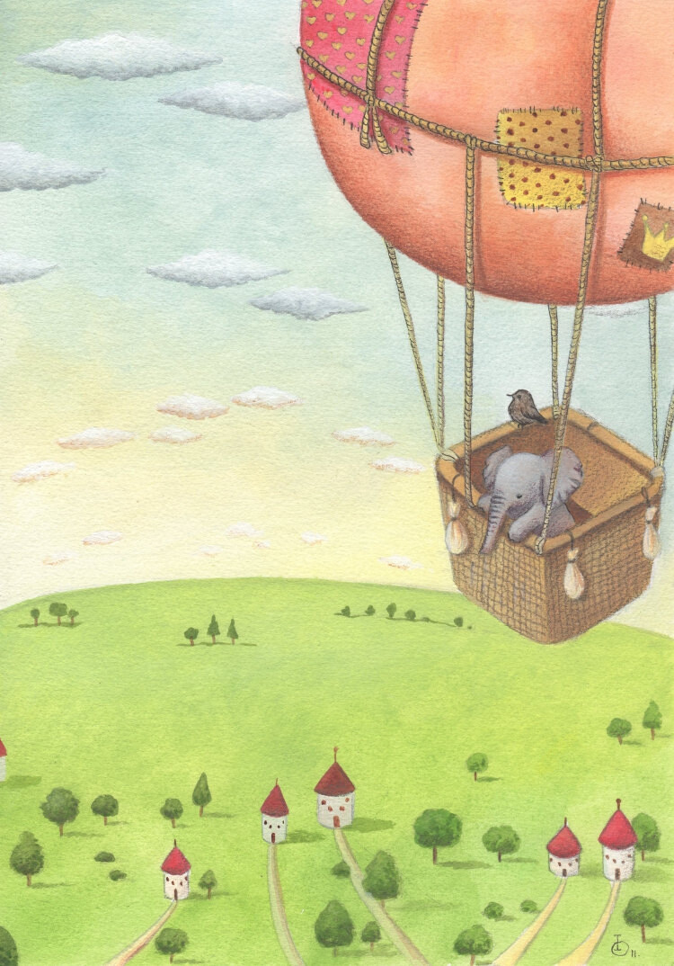 英国儿童插画家irene owens作品2.