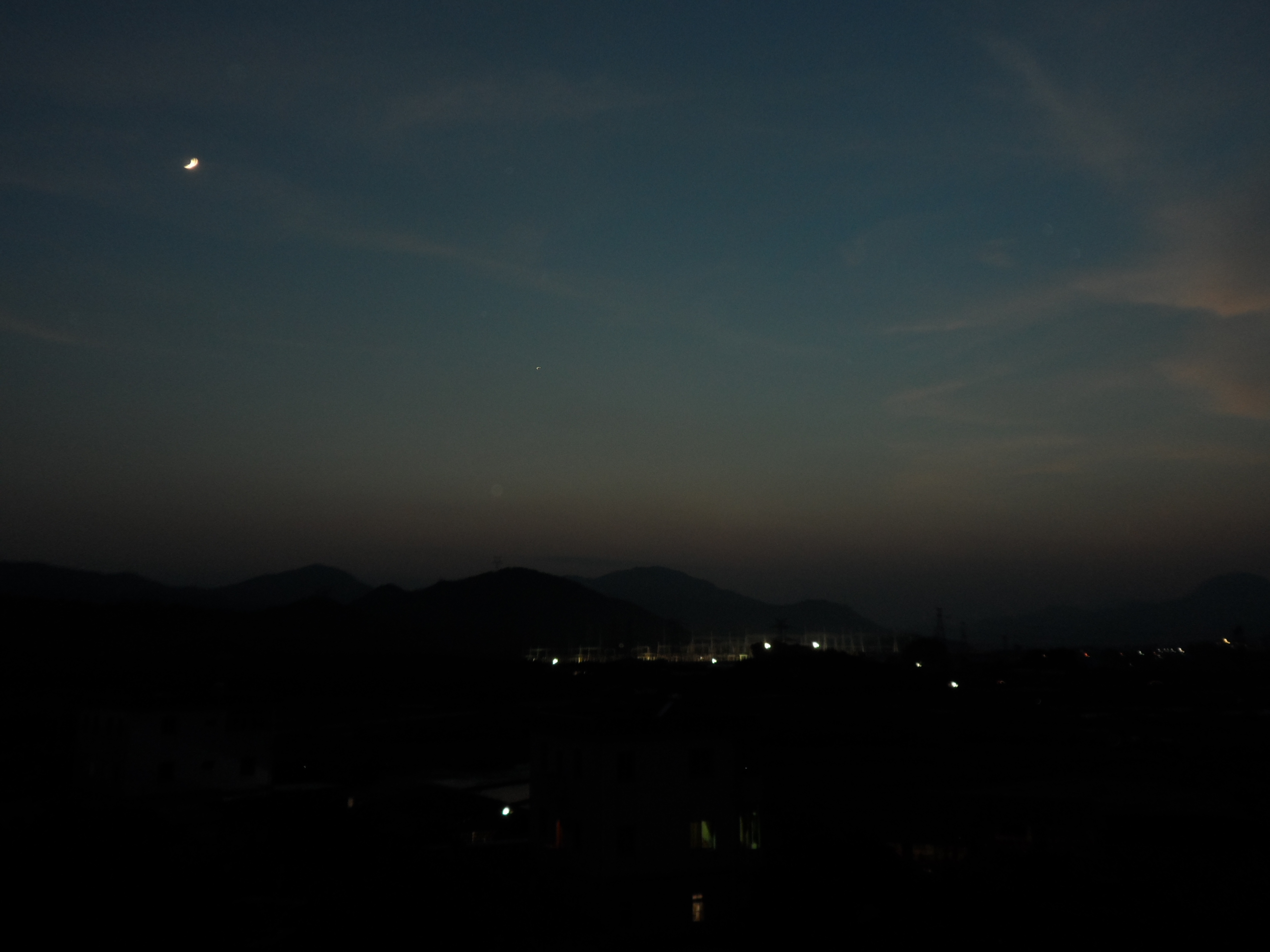 傍晚乡村风景 美不?