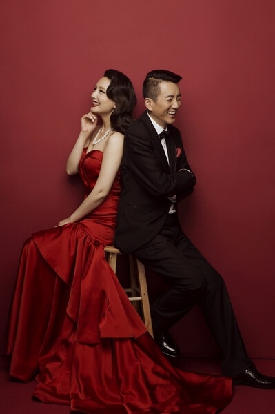 孙茜婚纱照 图片来源:三段锦影像机构