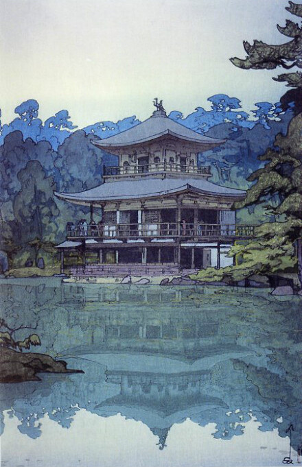 吉田博 yoshida hiroshi(1876年 1950,74岁,西洋画家,版画家.