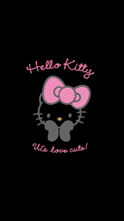 hello kitty iphone5手机壁纸
