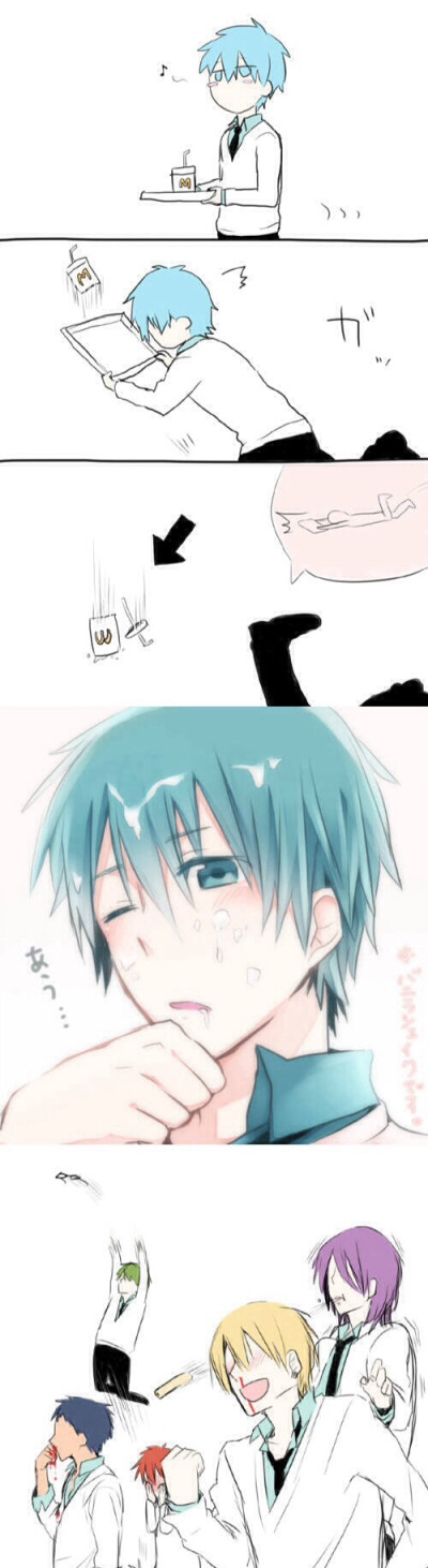 收集   点赞  评论  #黑子的篮球##黑子哲也#p站搬运#绘者:キリセ