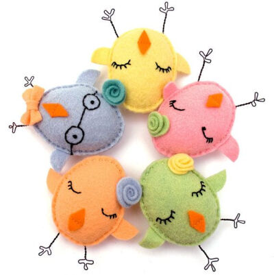 不织布动物,好萌