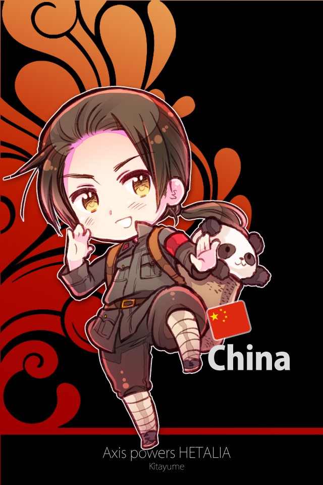 插画 动漫【黑塔利亚aph】本家q版图系列壁纸 来源作者blog