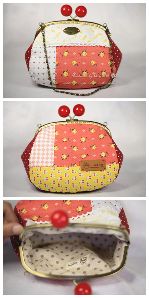 韩式风格 拼接彩色口金包 大爱:http/item.taobao.com/item.htm?