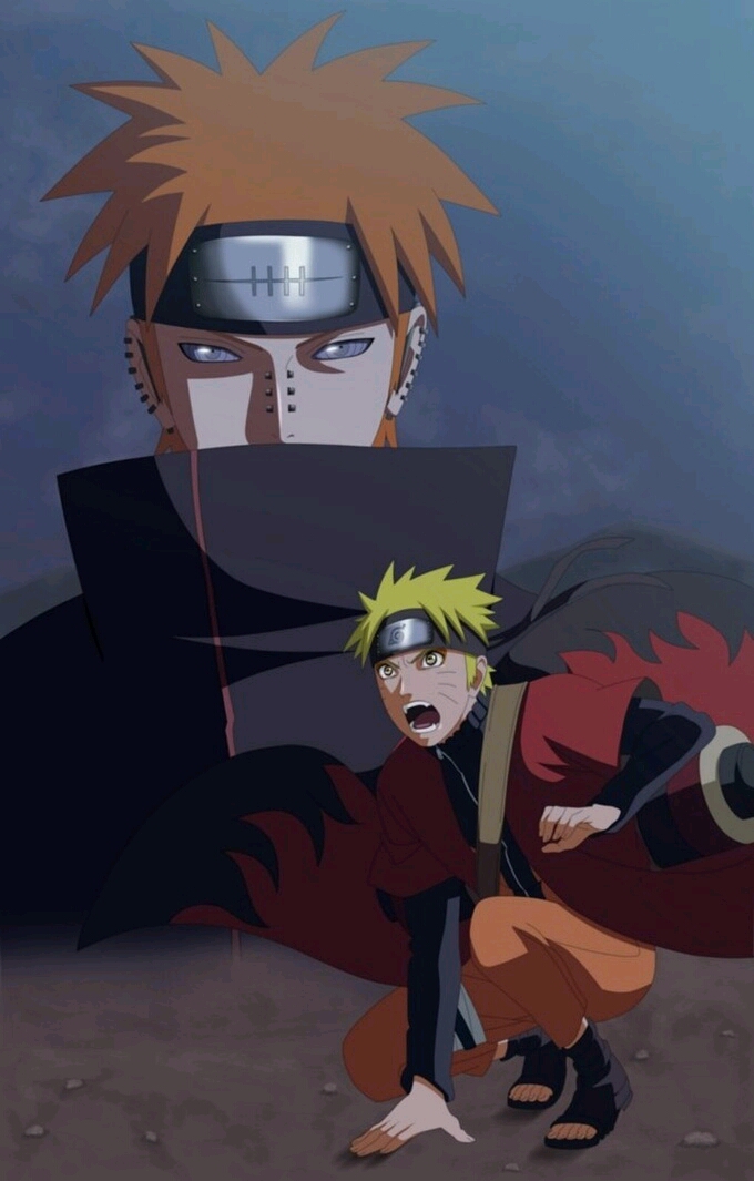 火影 佩恩天道&amp;漩涡鸣人