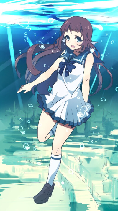 【凪のあすから 来自风平浪静的明天 向井户爱花】