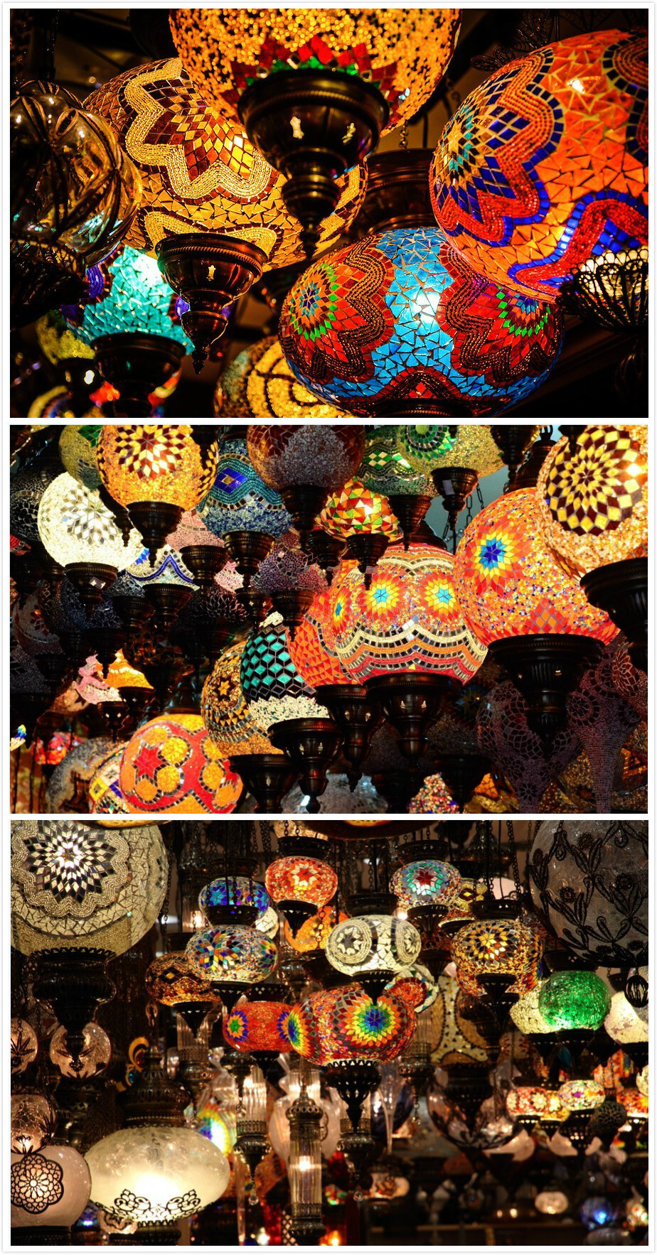 土耳其马赛克灯文化图片