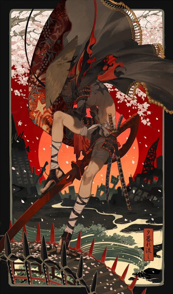pixiv/画师:零@商稿来袭/kill la kill/【捏造注意】夕暮れ流し