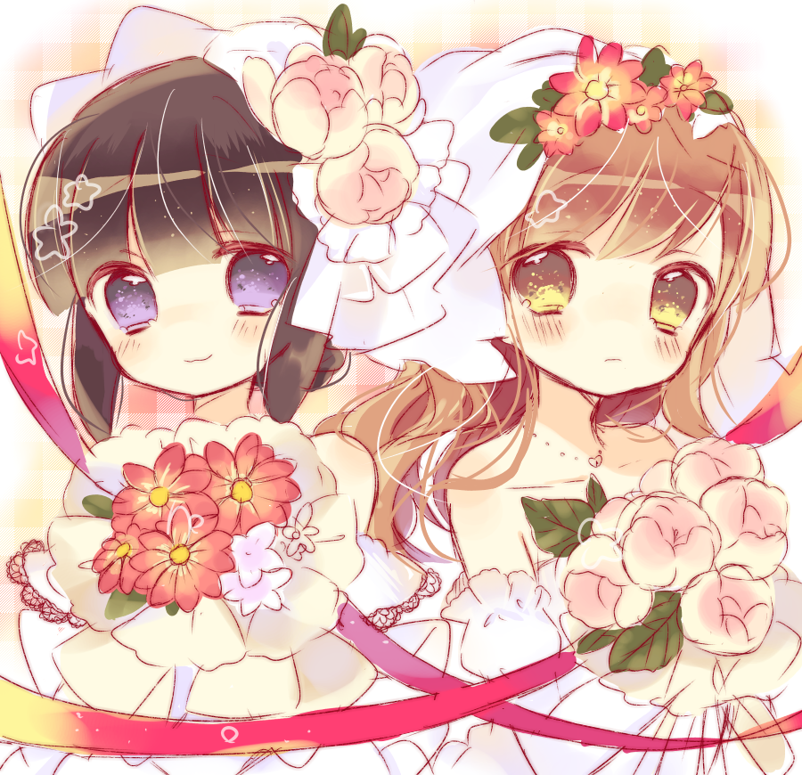 壁纸q版二次元卖萌插画动漫