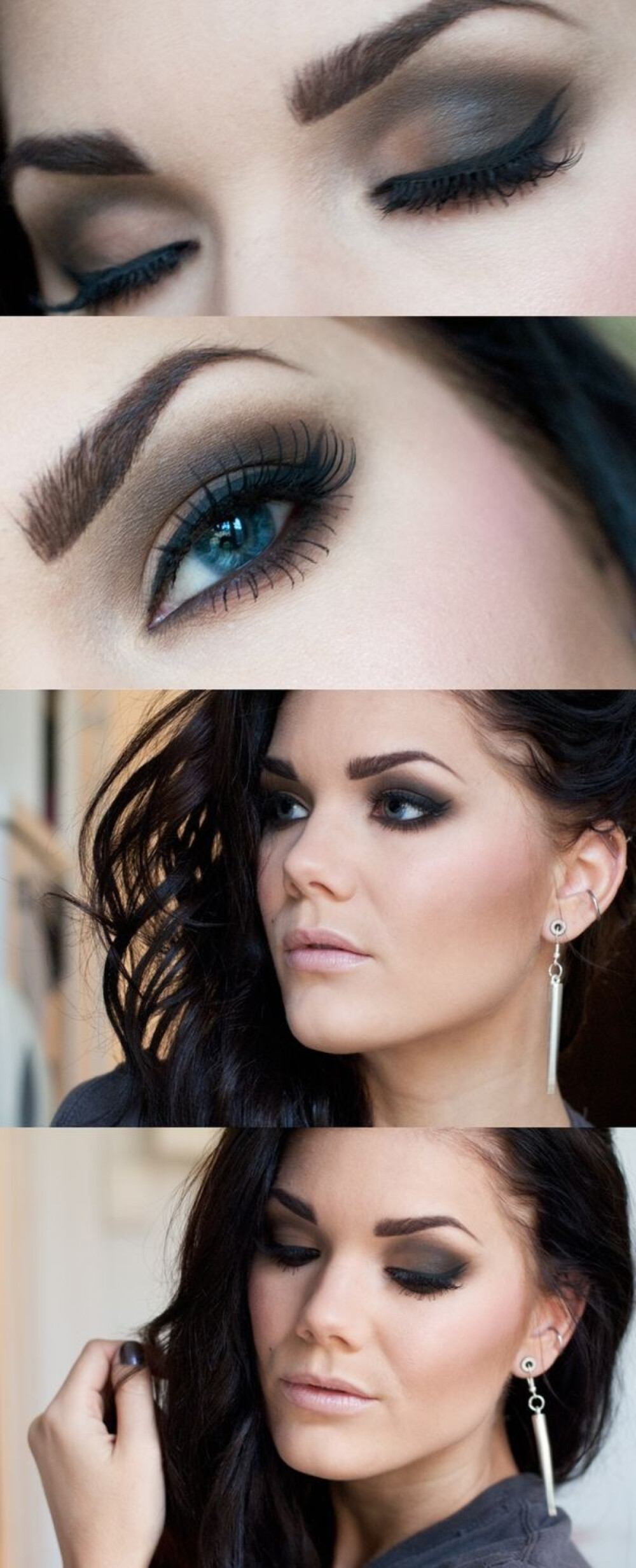 linda hallberg(瑞典)make up store的化妆师.2012年度美妆博主得主.