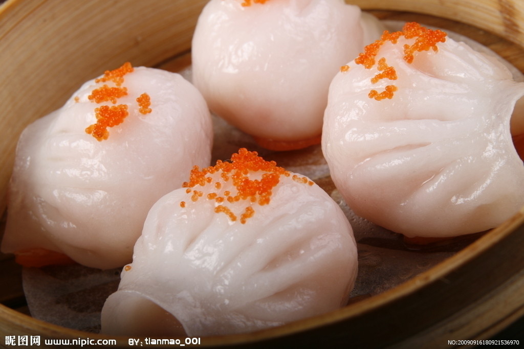 广东早茶必备!虾饺