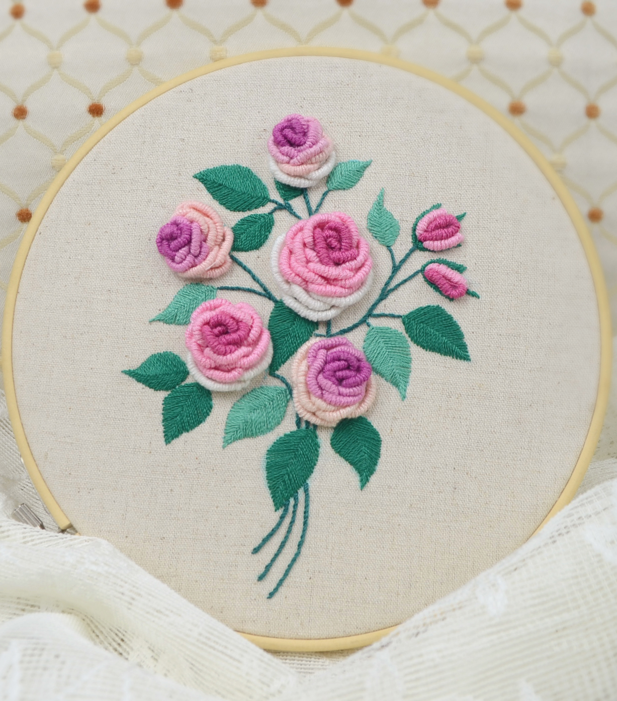 卷针玫瑰--@陌小茹手作