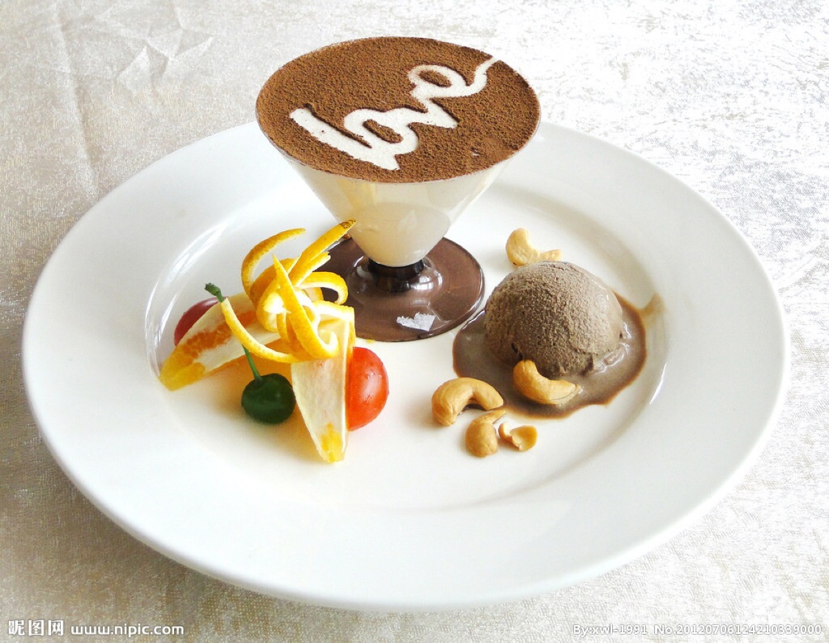 花式拉花咖啡—love