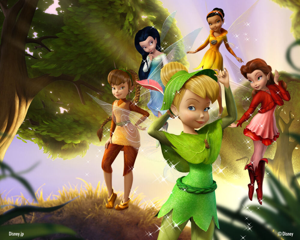 tinkerbell 迪士尼 精灵